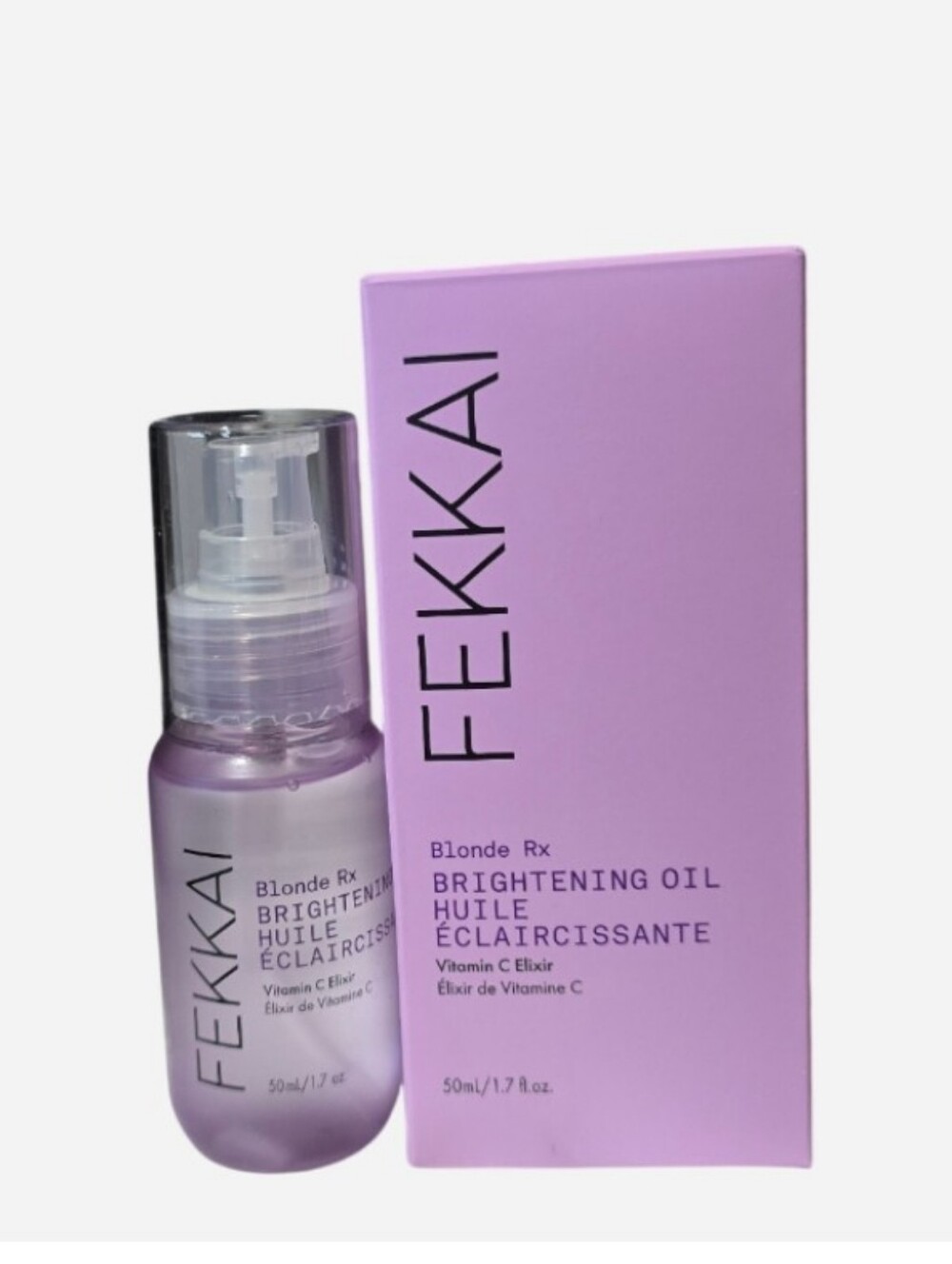Fekkai Blonde Rx Brightening Oil - Lavender Bottle